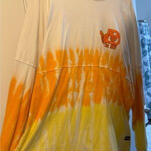 Vibrant Halloween DW JerseyTie-Dye Long Sleeve Top